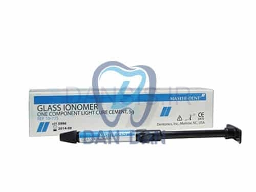 تصویر  سمان گلاس آینومر لایت کیور - Master Dent