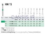 تصویر  فرز  کارباید Meisinger مدل آنگل HM1S , HM1SQL
