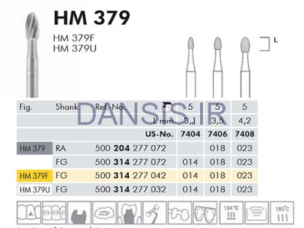 تصویر  فرز 20 پره تخم مرغی Meisinger HMD379F