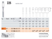 تصویر  فرز جراحی مدل 225 میزینگر