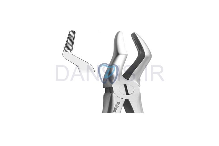 تصویر  فورسپس ریشه کش بالا آناتومیک FIG.51A - فالکن