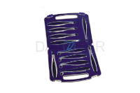 تصویر  ست فورسپس اطفال بدون فنر 10 عددی - فالکن