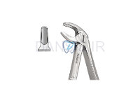 تصویر  فورسپس اطفال بدون فنر پرمولر پایین - فالکن