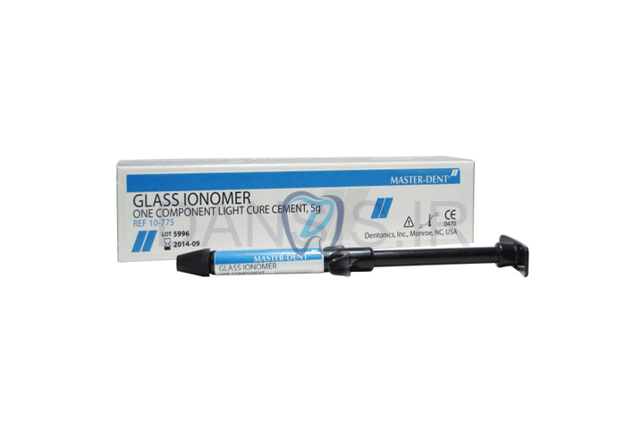 تصویر  سمان گلاس آینومر لایت کیور - Master Dent