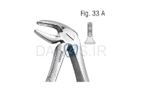 تصویر  فورسپس ریشه کش بالا و پایین - کوشا