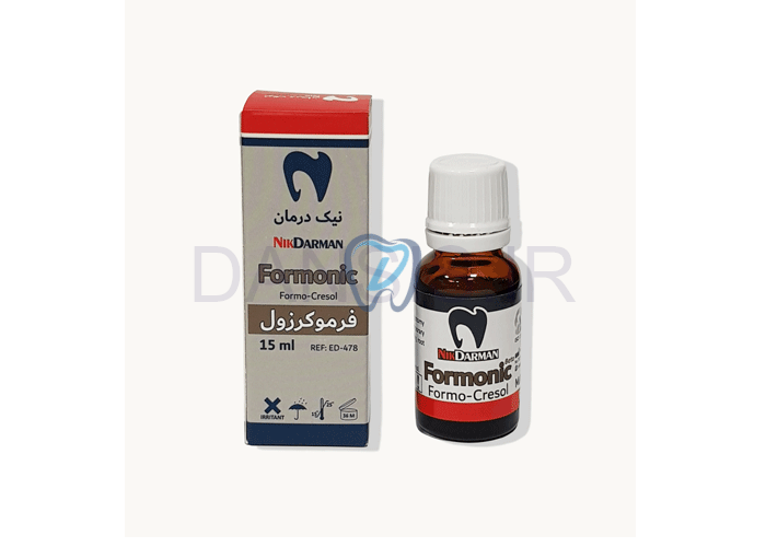 تصویر  محلول 10% فرمالین 18 میل نیک درمان - Nik darman