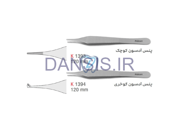 تصویر  پنس ادسون 120mm - کوشا