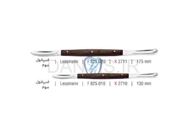 تصویر  اسپاتول موم ناودانی - کوشا