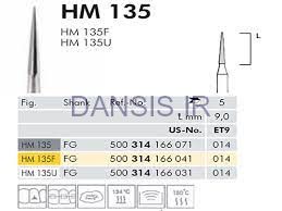 تصویر  فرز 30 پره نایف اچ/نیدل کارباید Meisinger HMD135U