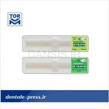 تصویر  نوار شفاف برش خورده 100 عددی  عرض 8 و 10 میلی متر Tor VM