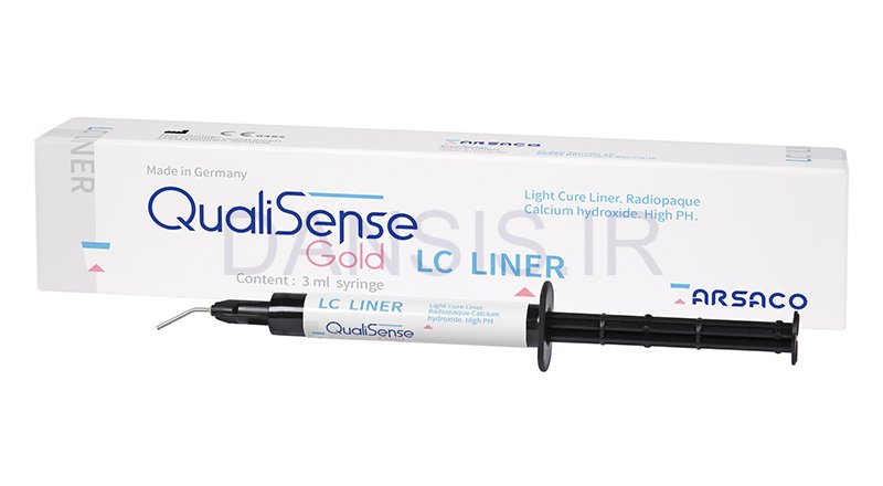 تصویر  لاینر لاینت کیور کلسیم هیدروکساید QualiSense-LC LINER