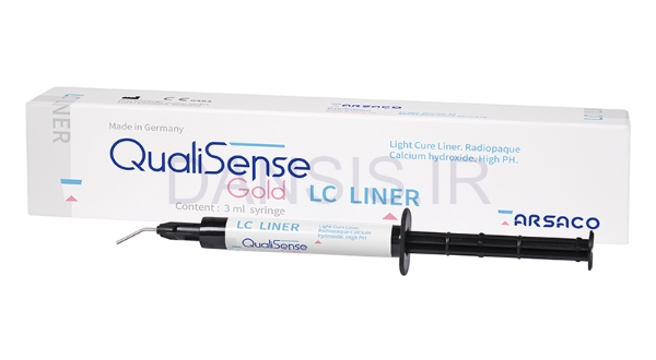 تصویر  لاینر لاینت کیور کلسیم هیدروکساید QualiSense-LC LINER