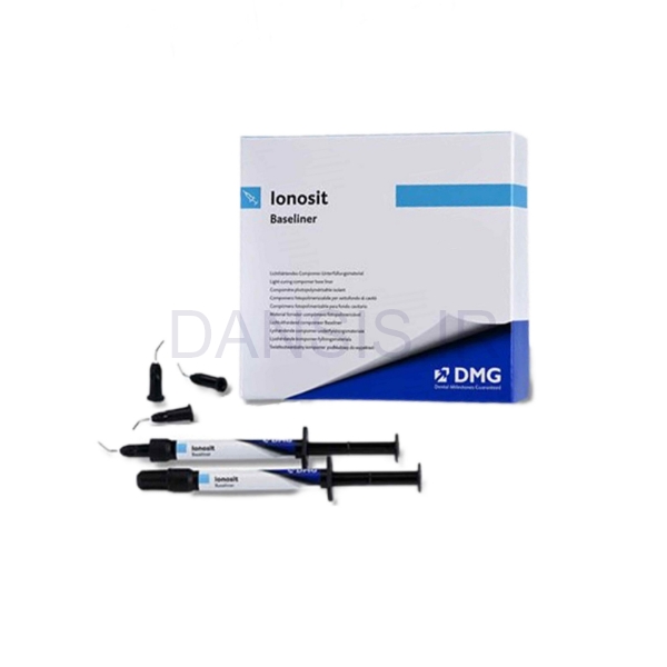 تصویر  گلاس آینومر کف بندی لایت کیور