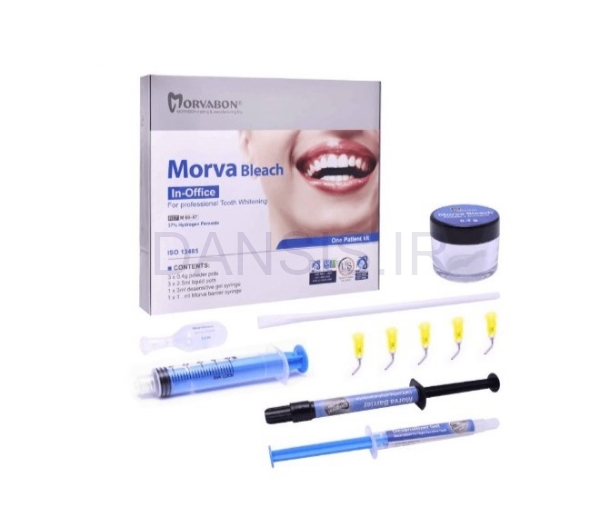 تصویر  کیت بلیچینک آفیس مروابن 37% سه بیمار