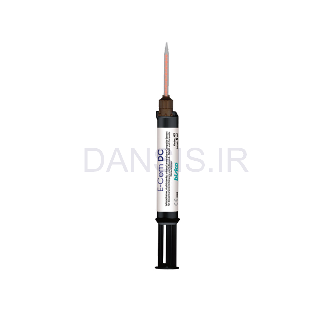 تصویر  سمان رزینی دوال کیور E-cem DC