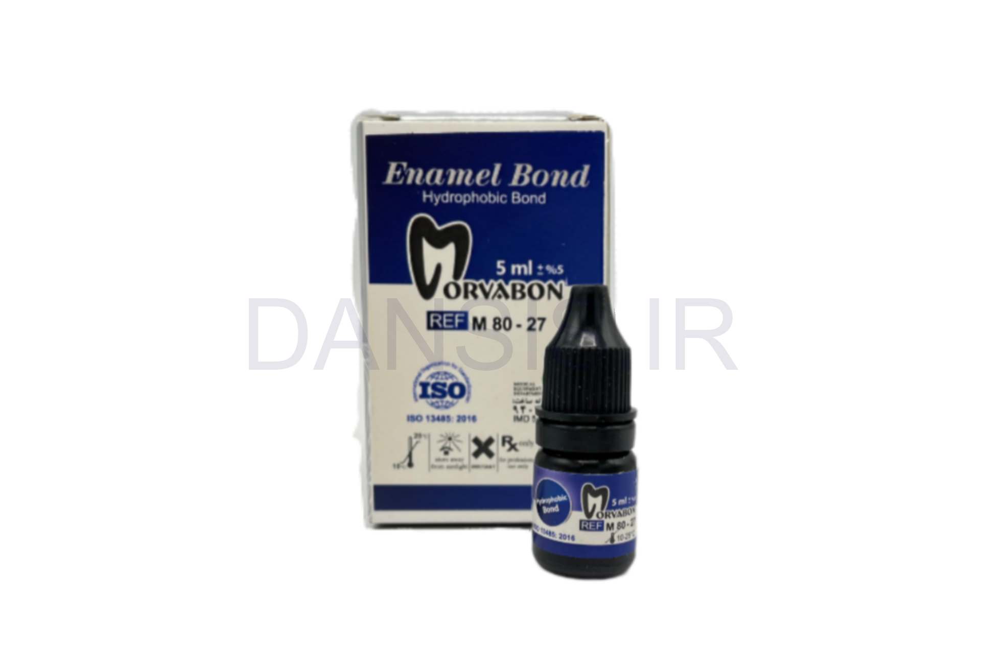 تصویر  انامل ( پرسلن ) باند 5 میلی لیتری مروابن Enamel-Bond