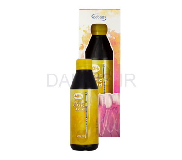 تصویر  محلول اسید سیتریک 40٪ کبالت