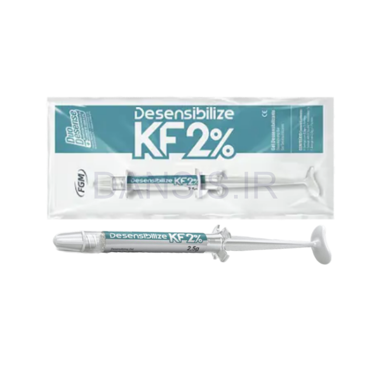 تصویر  ژل ضد حساسیت دندان (Desensibilize KF 2%)