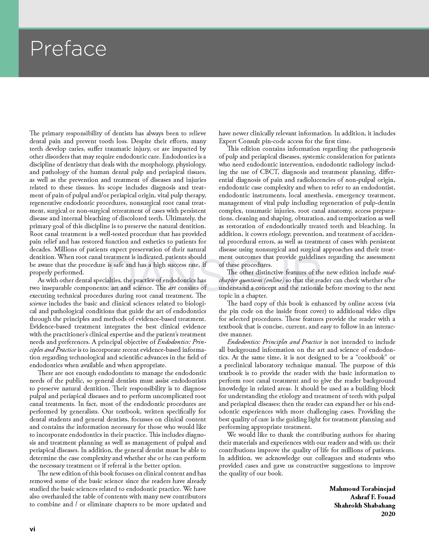 تصویر  ENDODONTICS PRINCIPLES AND PRACTICE 2021