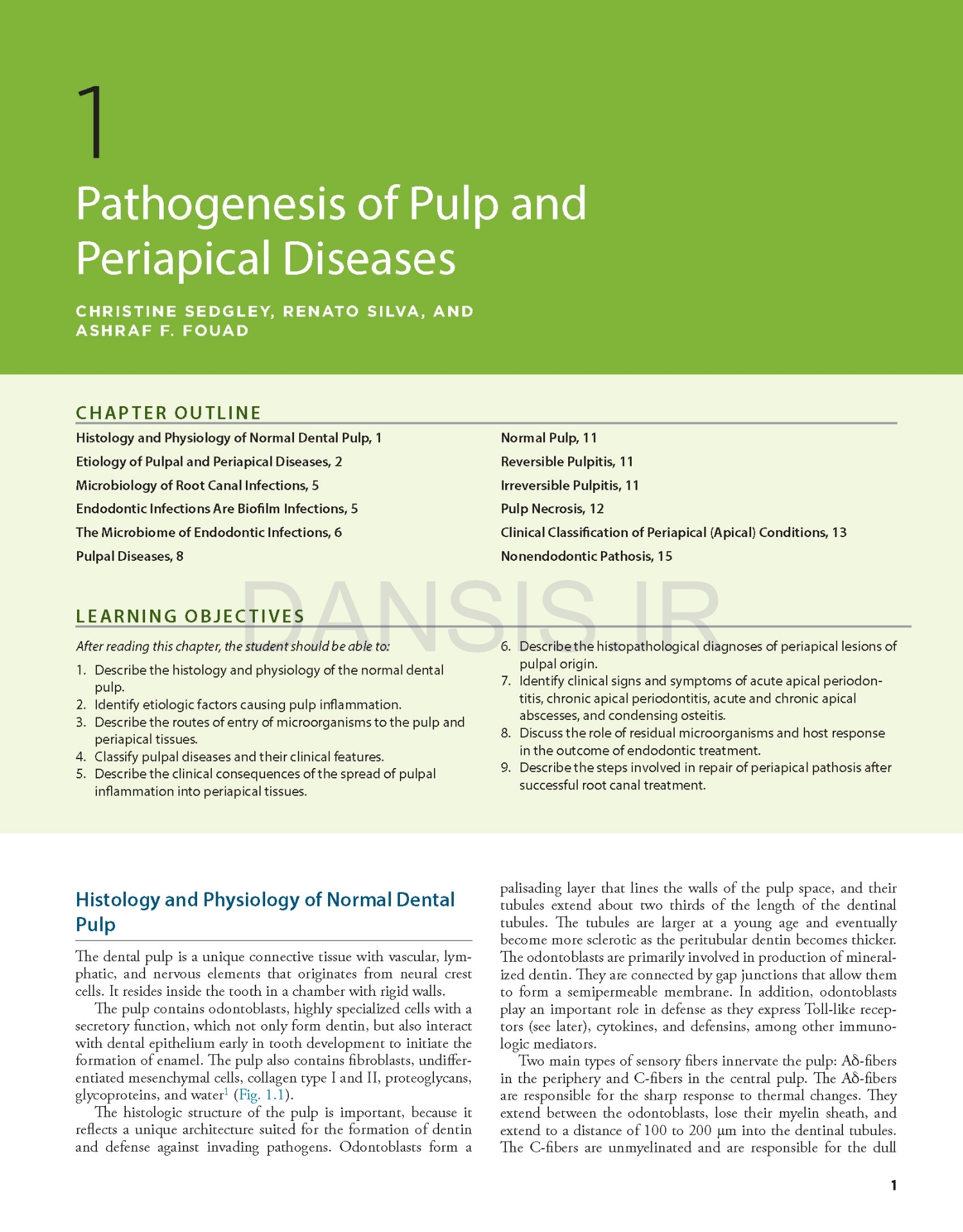 تصویر  ENDODONTICS PRINCIPLES AND PRACTICE 2021