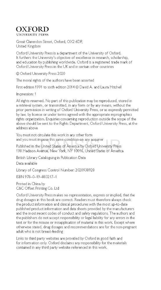 تصویر  Oxford handbook of clinical dentistry 2020
