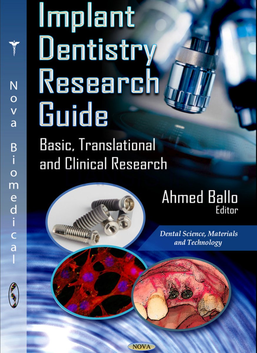 تصویر  Implant dentistry research guide