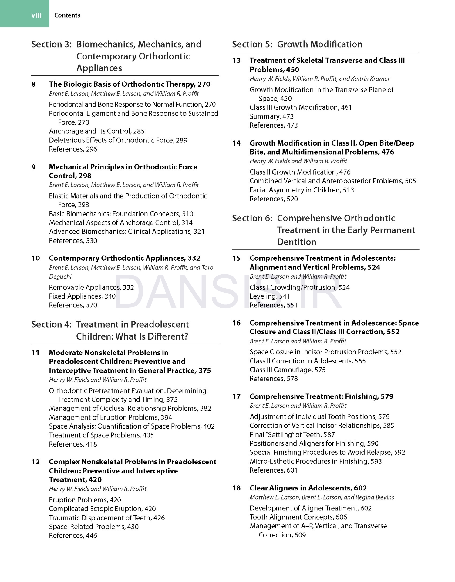 تصویر  Contemporary Orthodontics 2026 (Proffit) SEVENTH EDITION
