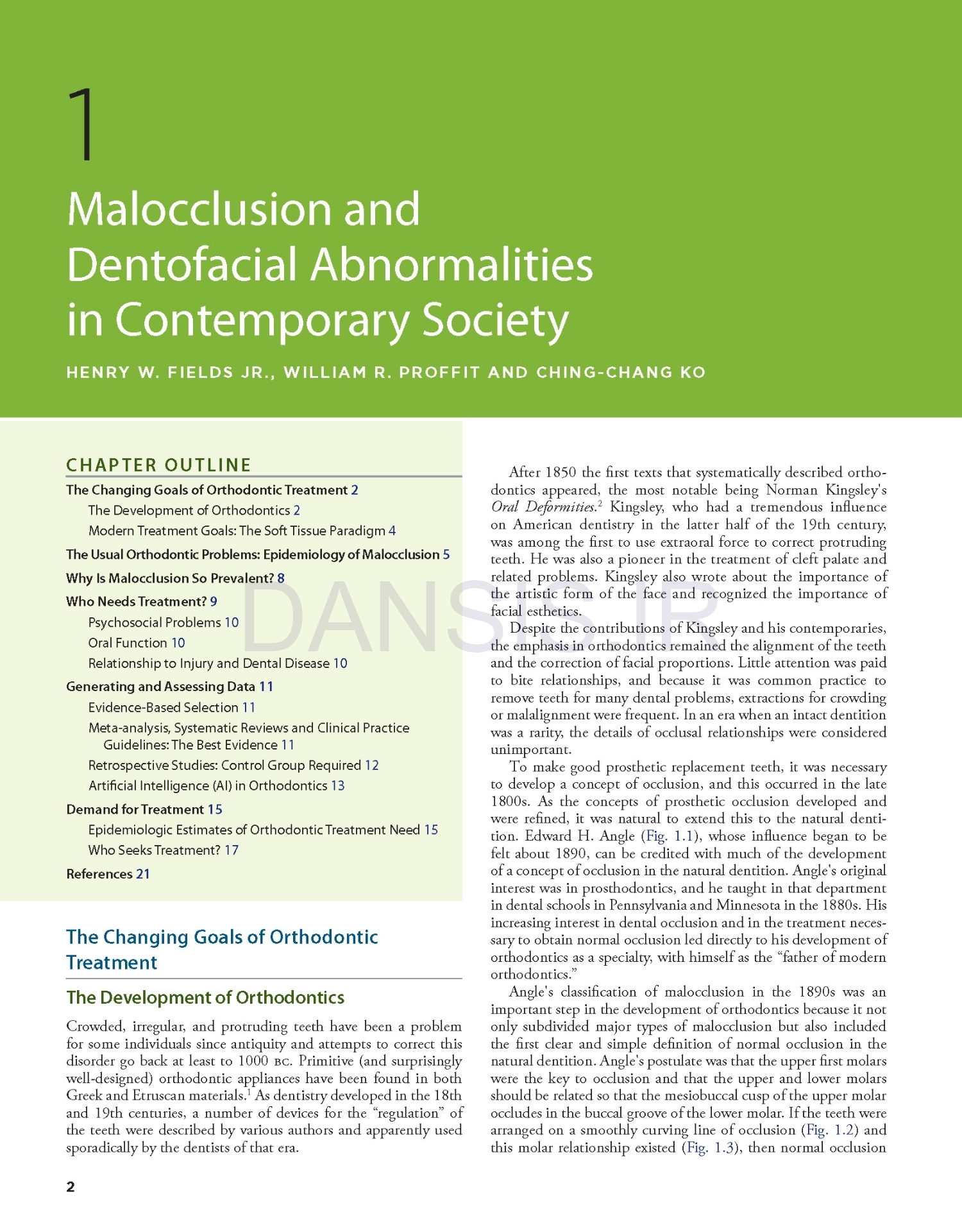تصویر  Contemporary Orthodontics 2026 (Proffit) SEVENTH EDITION