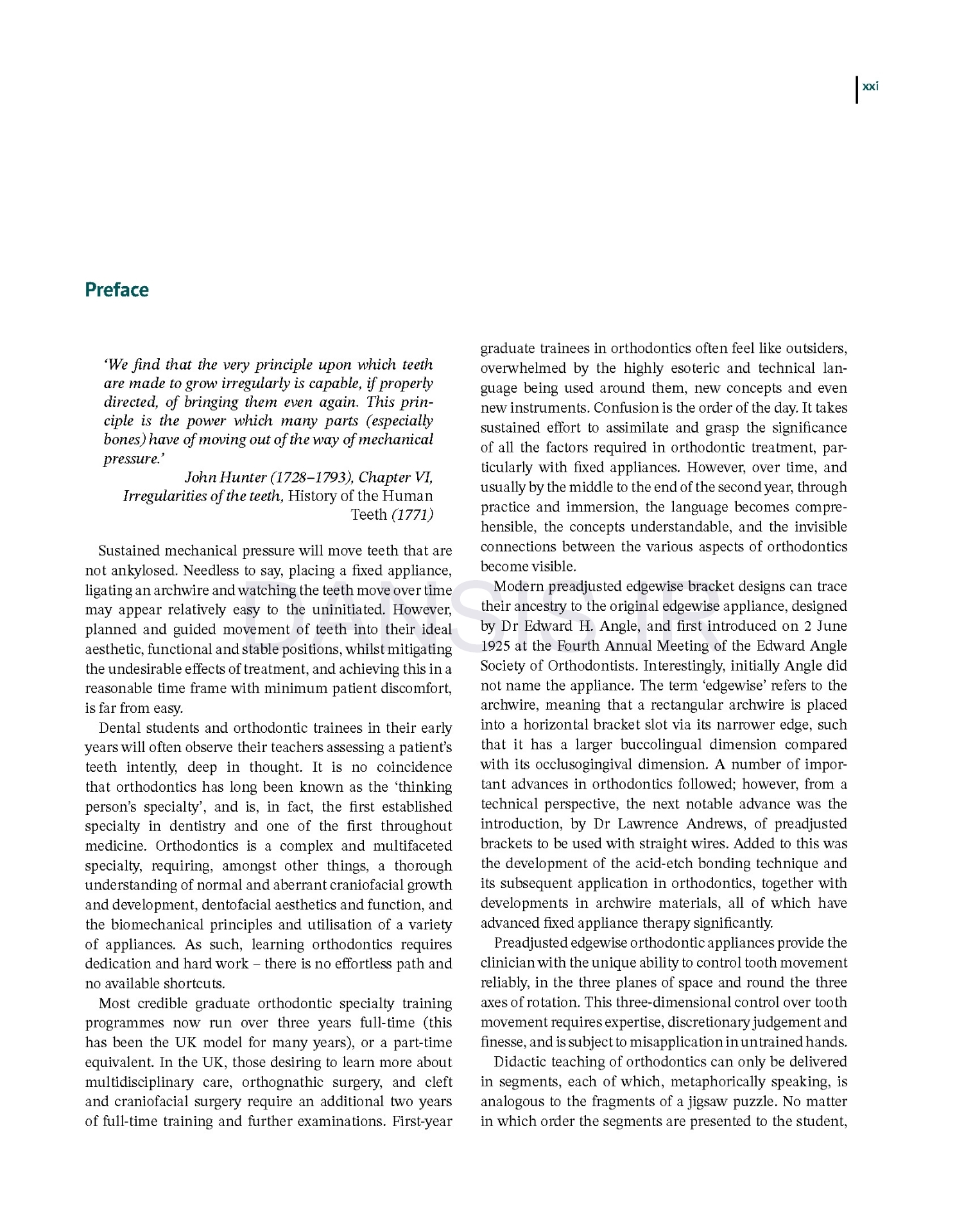 تصویر  Preadjusted Edgewise Fixed Orthodontic Appliances 2022