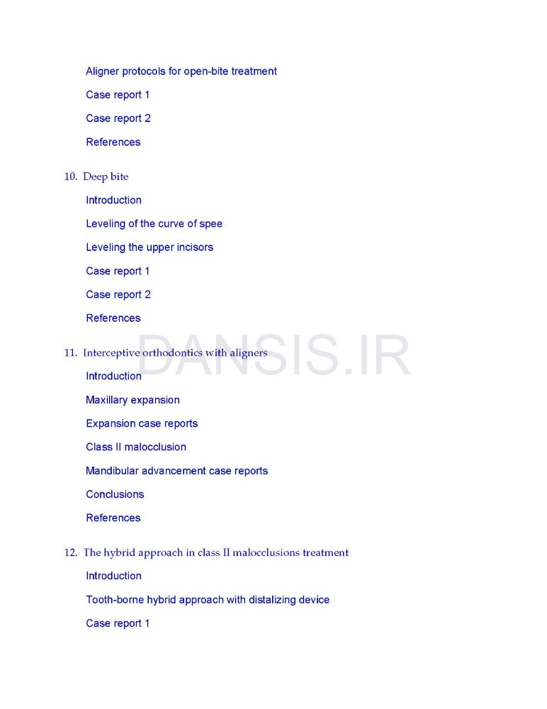 تصویر  Principles and biomechanics of aligner treatment