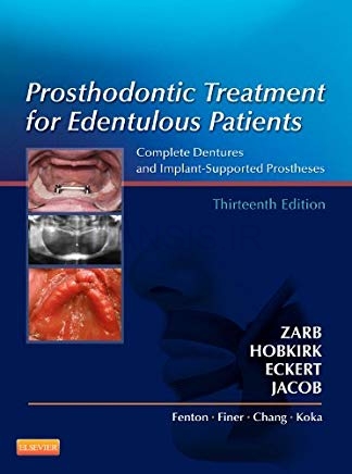 تصویر  Prosthodontic Treatment for Edentulous Patients (zarb)