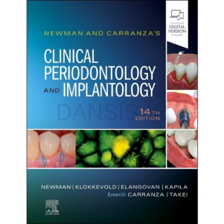 تصویر  Newman and Carranza’s Clinical Periodontology and Implantology2024 14th Edition