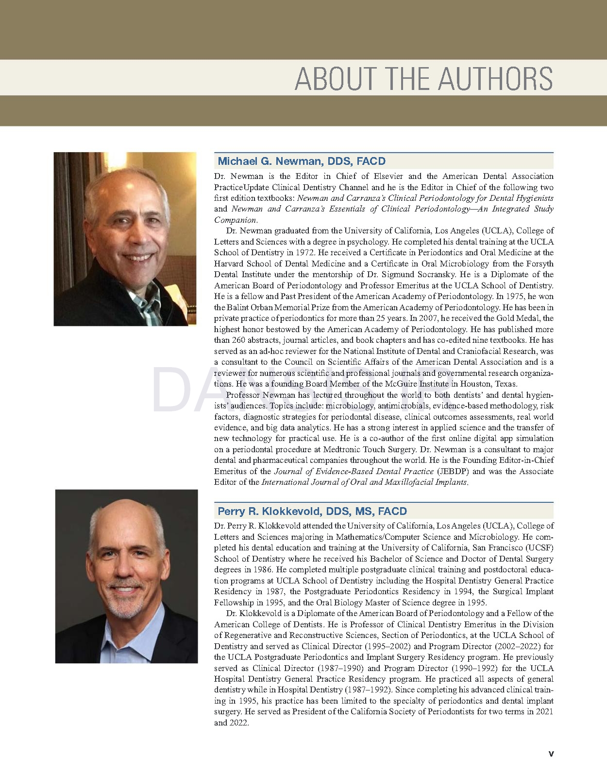 تصویر  Newman and Carranza’s Clinical Periodontology and Implantology2024 14th Edition