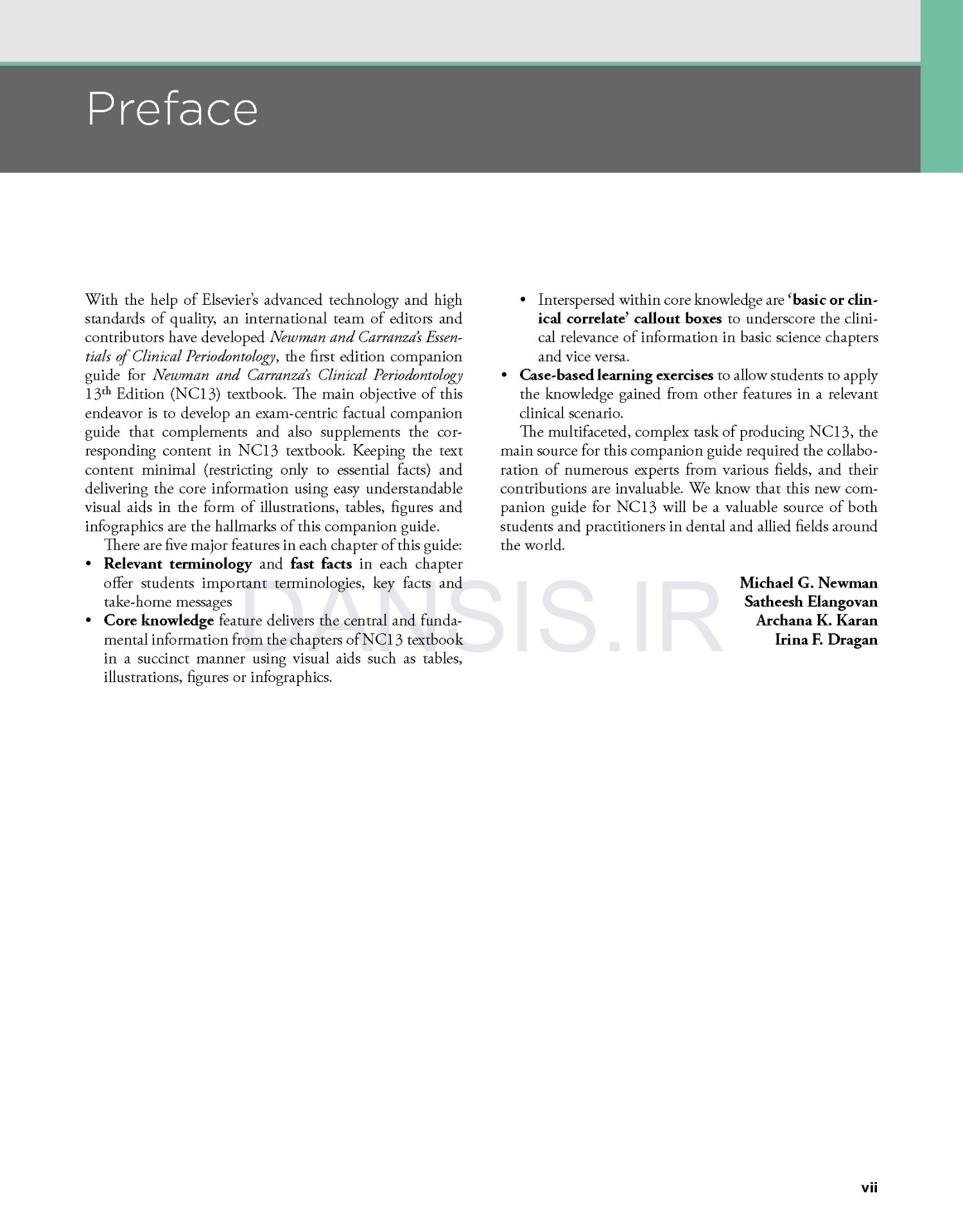 تصویر  Newman_and_Carranza’s_Essentials_of_Clinical_Periodontology_2022