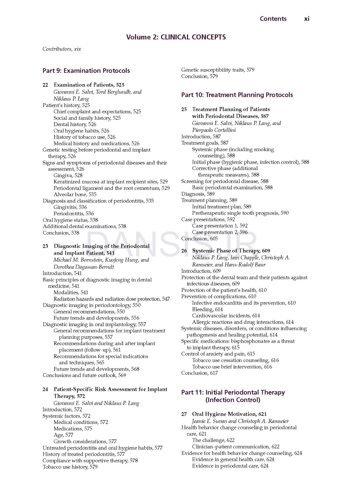 تصویر  LINDHE’S Clinical Periodontology and Implant Dentistry 2022