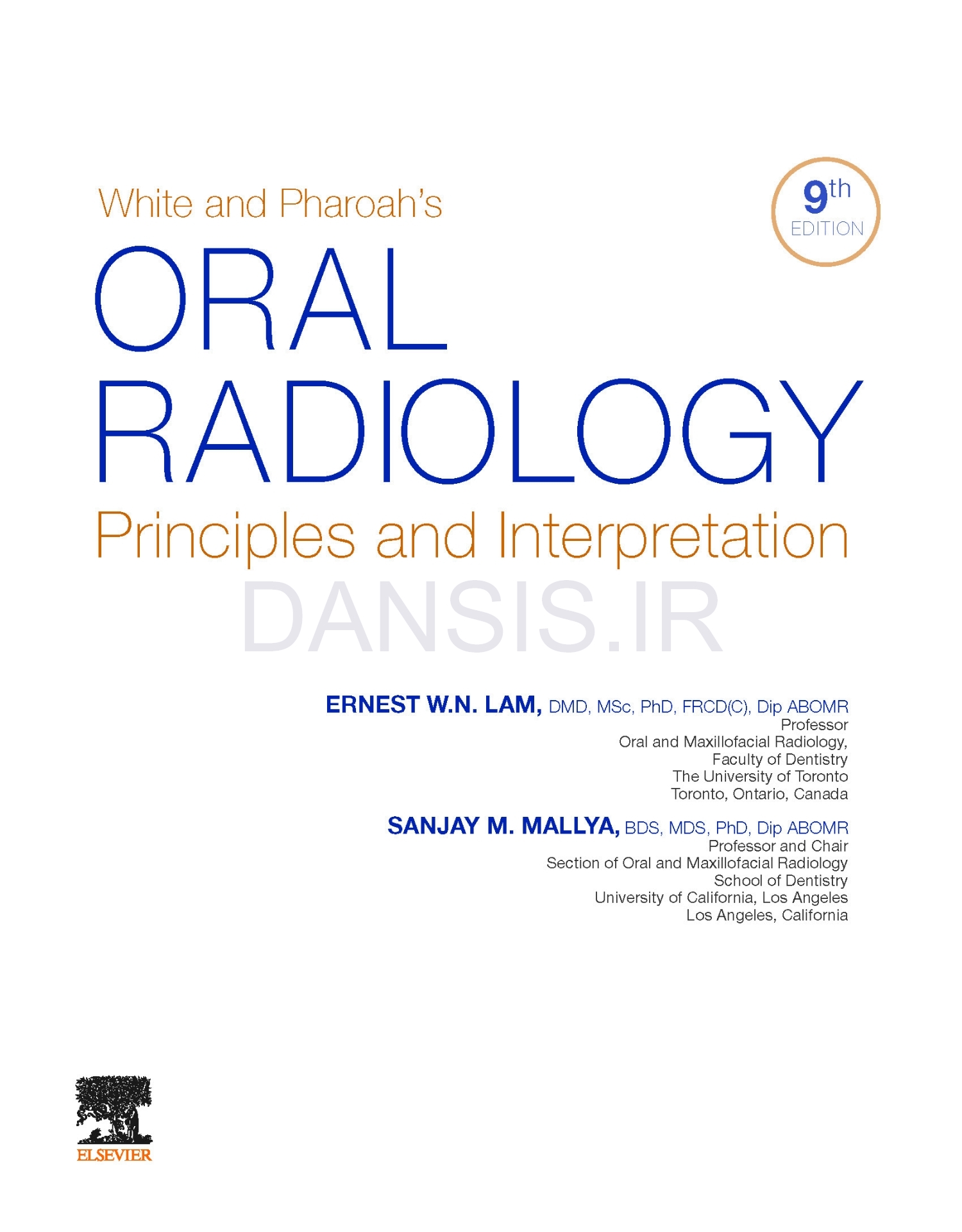 تصویر  White and Pharoah’s Oral Radiology Principles and Interpretation