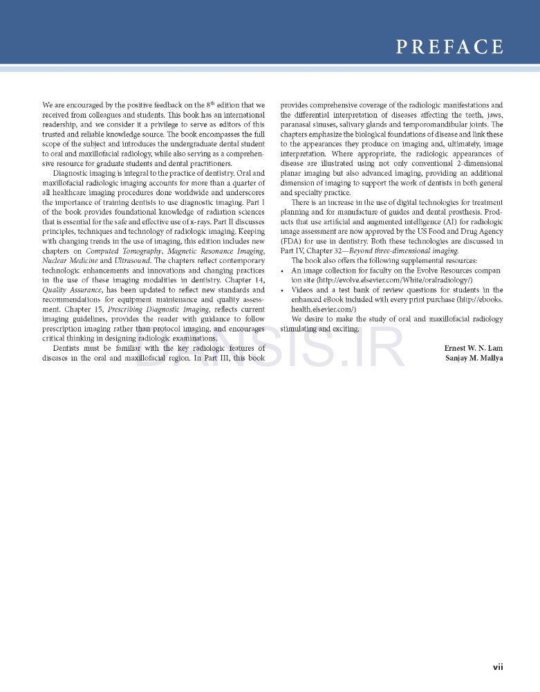 تصویر  White and Pharoah’s Oral Radiology Principles and Interpretation