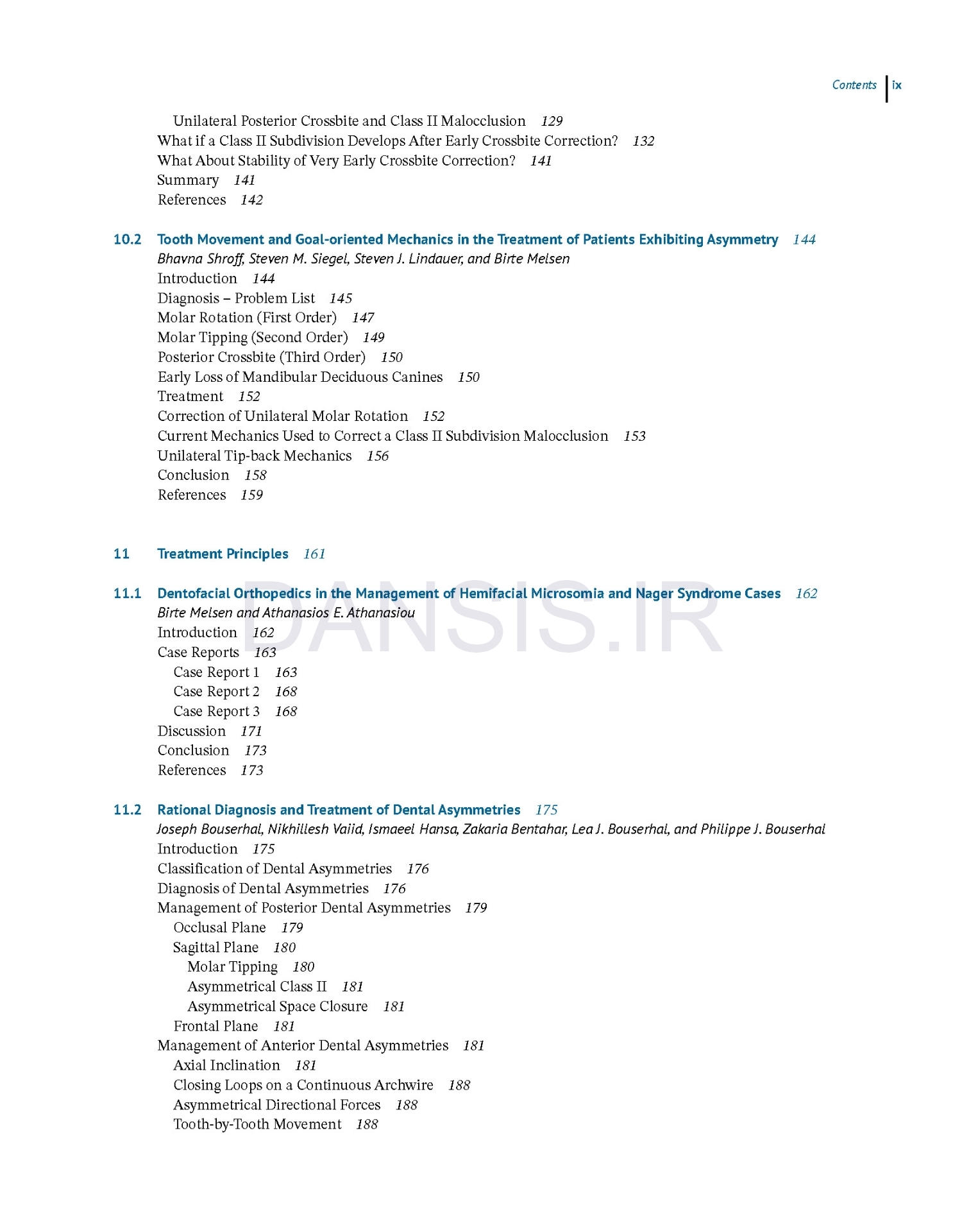تصویر  Dentofacial and Occlusal Asymmetries 2025