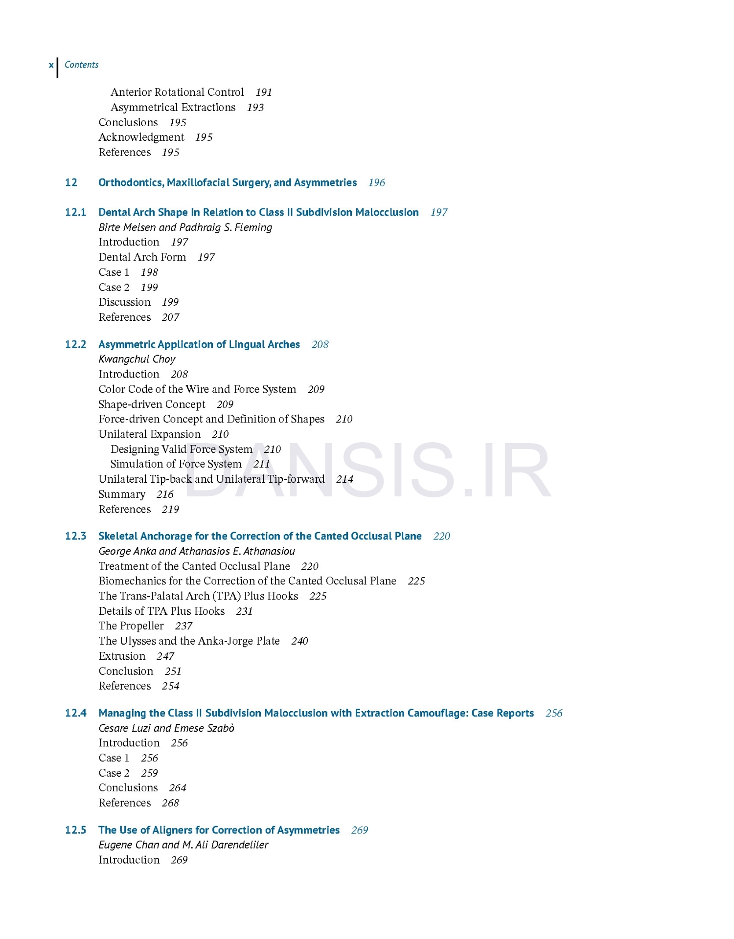 تصویر  Dentofacial and Occlusal Asymmetries 2025