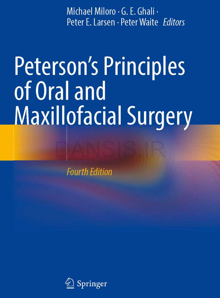 تصویر  Peterson’s Principles of Oral and Maxillofacial Surgery