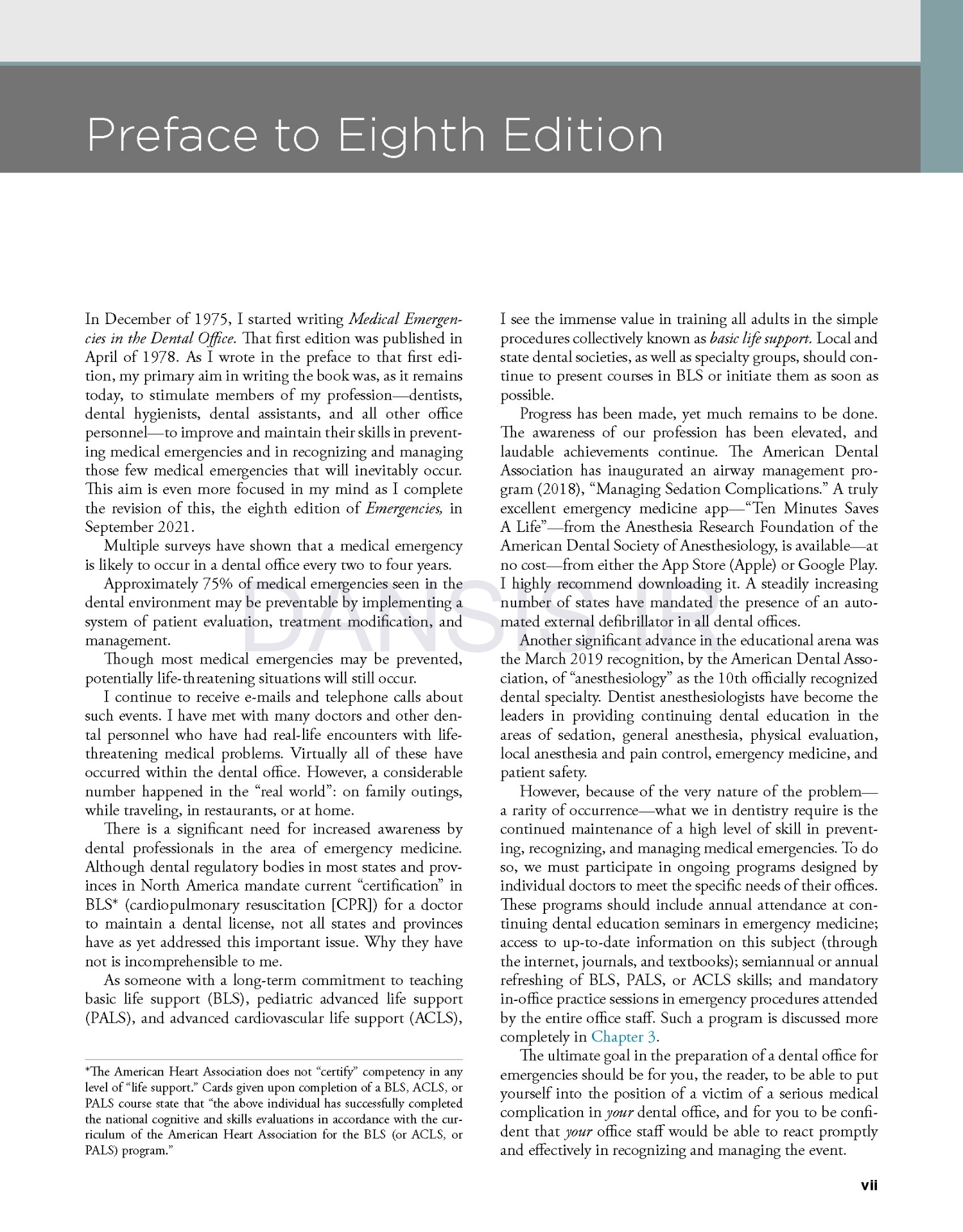 تصویر  Medical Emergencies in the Dental Office 8e 2023