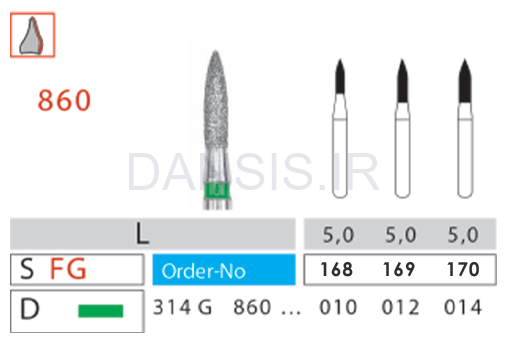 تصویر  فرز مدل 860 دیاتیز