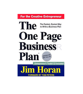 تصویر  معرفی کتاب طرح تجاری یک صفحه ای