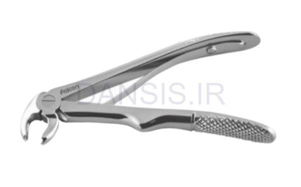 تصویر  فورسپس اطفال فنر دار مولر پایین - فالکن