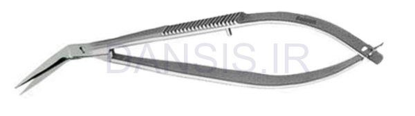 تصویر  قیچی کاستویجو خم دار - فالکن