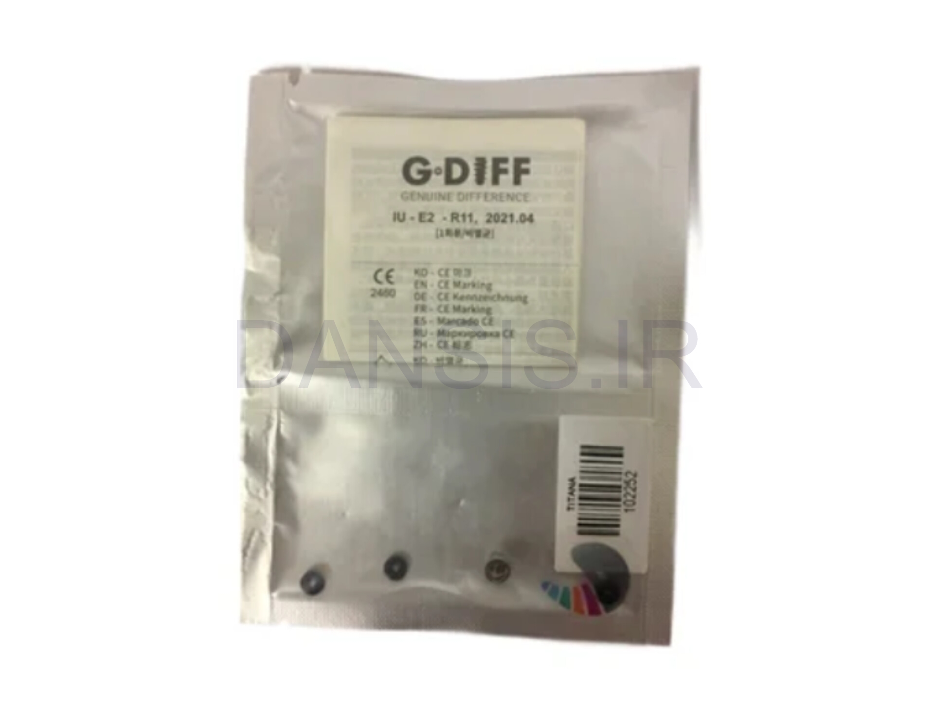 تصویر  کپ و هوزینگ بال اباتمنت بایوجنسیس(G.Diff)