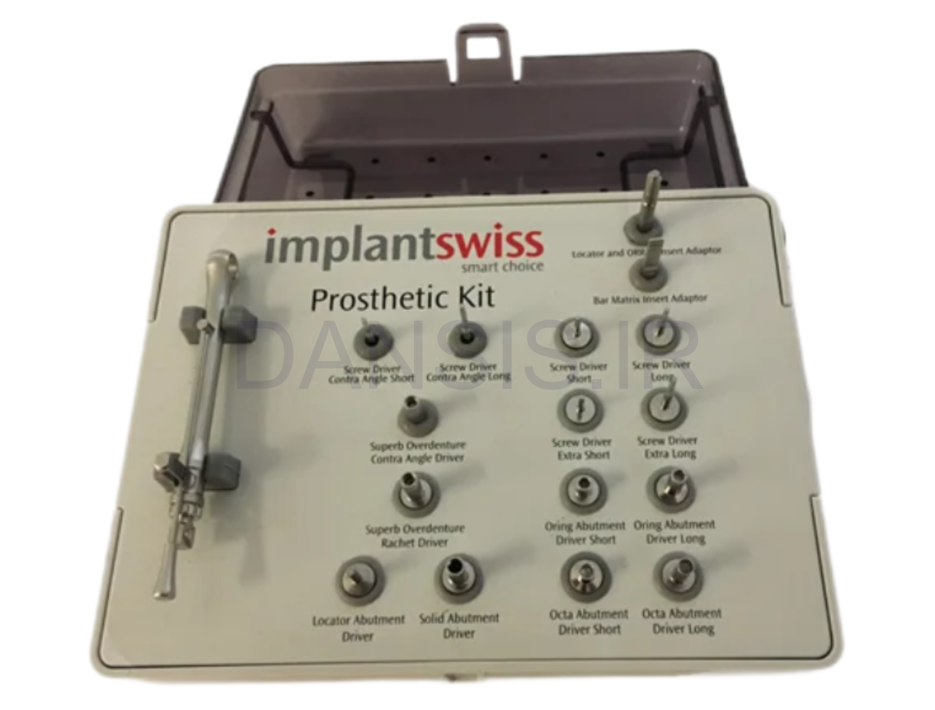 تصویر  کیت پروتز سیستم ایمپلنت سوئیس (implantswiss)