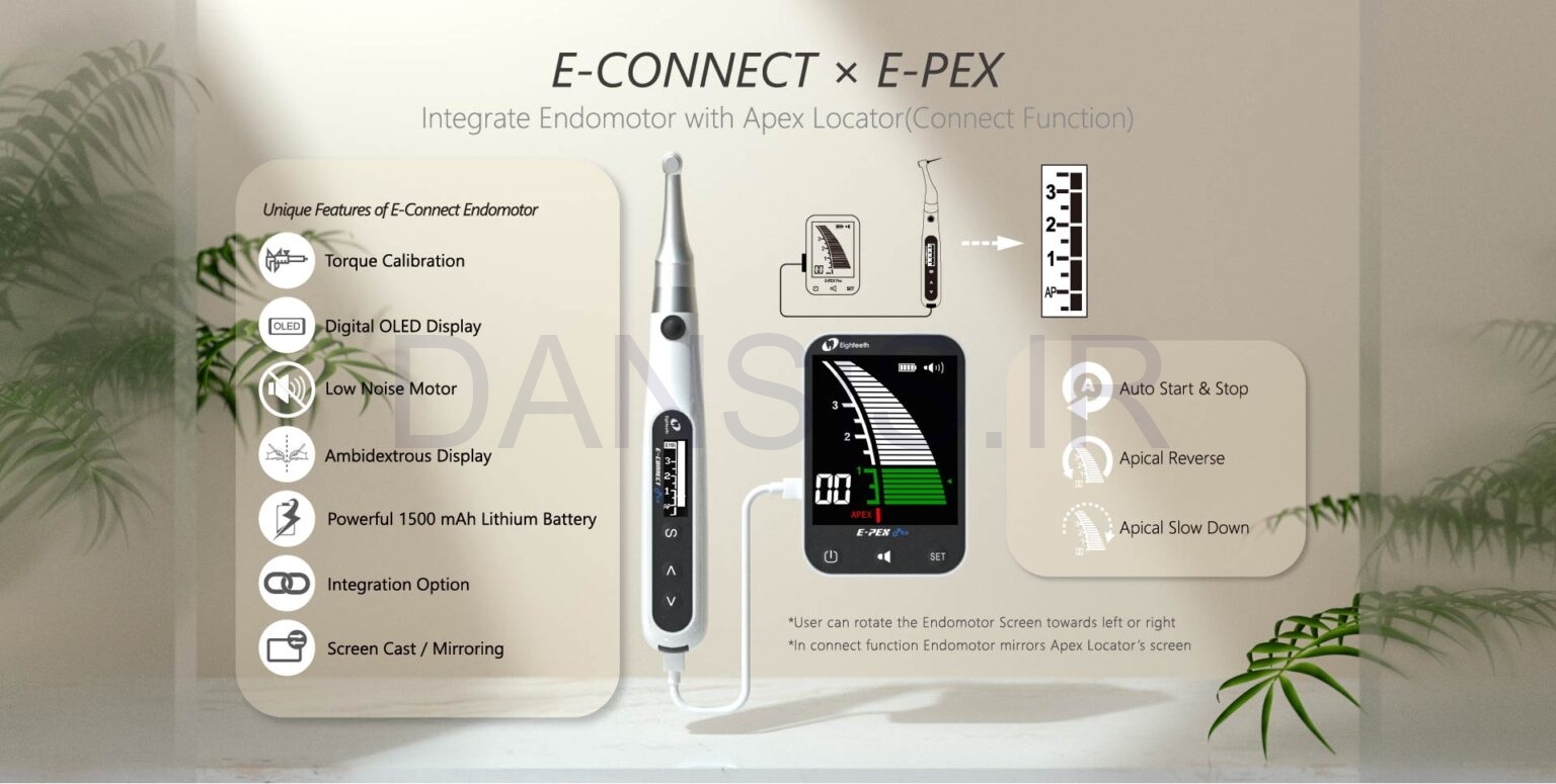تصویر  اندو موتور مدل E-Connect Pro برند Eighteeth